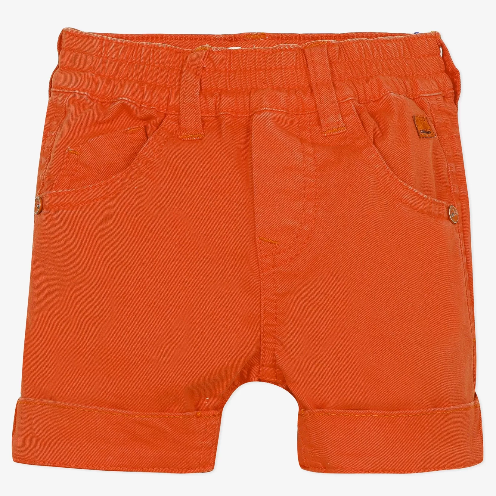 Baby Boy Apricot Twill Bermuda Shorts*Catimini Clearance