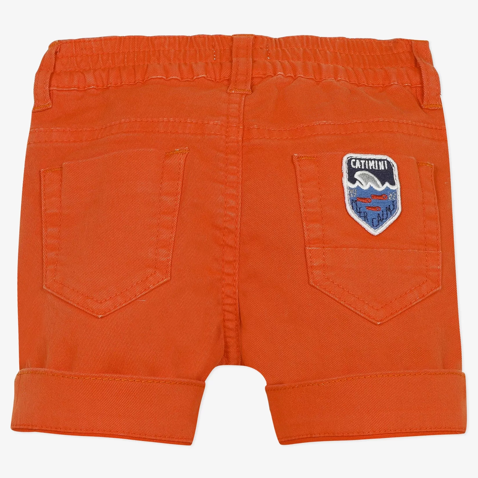 Baby Boy Apricot Twill Bermuda Shorts*Catimini Clearance