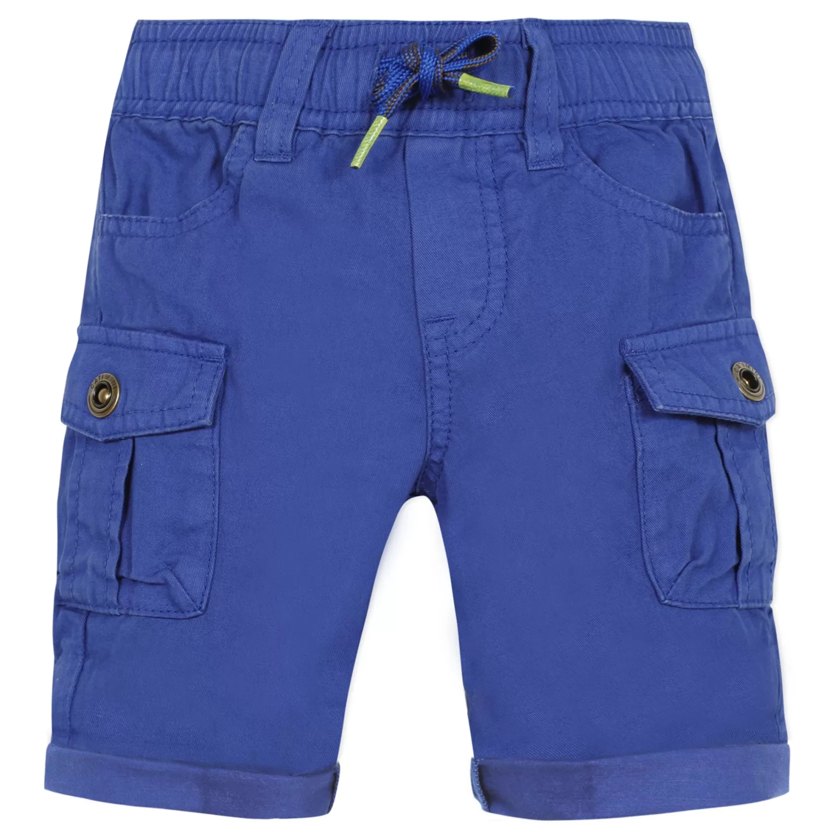 Baby Boy Blue Cargo Shorts*Catimini Fashion