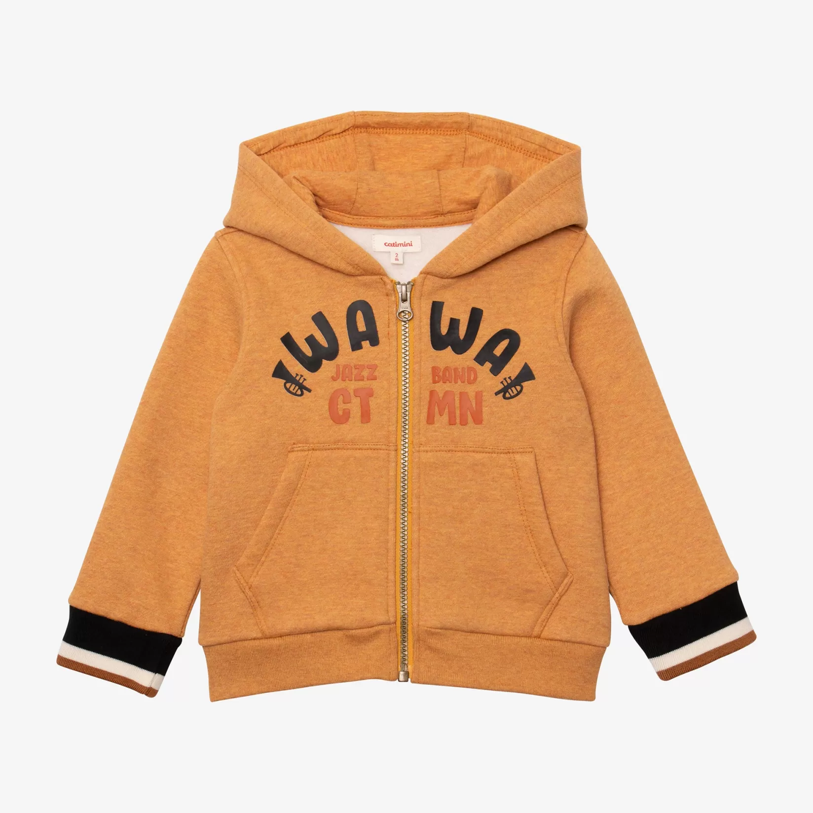 Baby Boy Caramel Zip Hoodie*Catimini Flash Sale