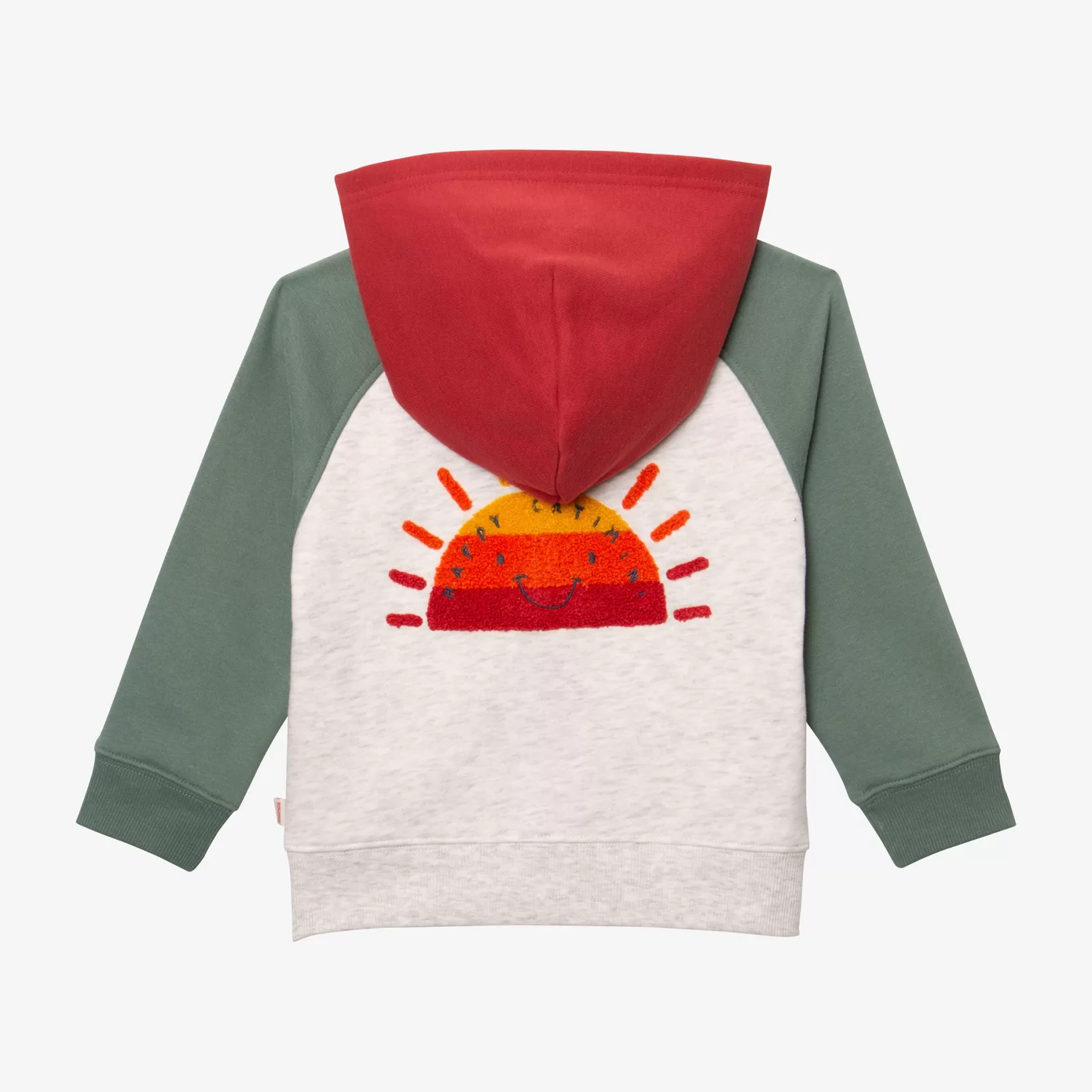 Baby Boy Color Block Zip Hoodie*Catimini Outlet