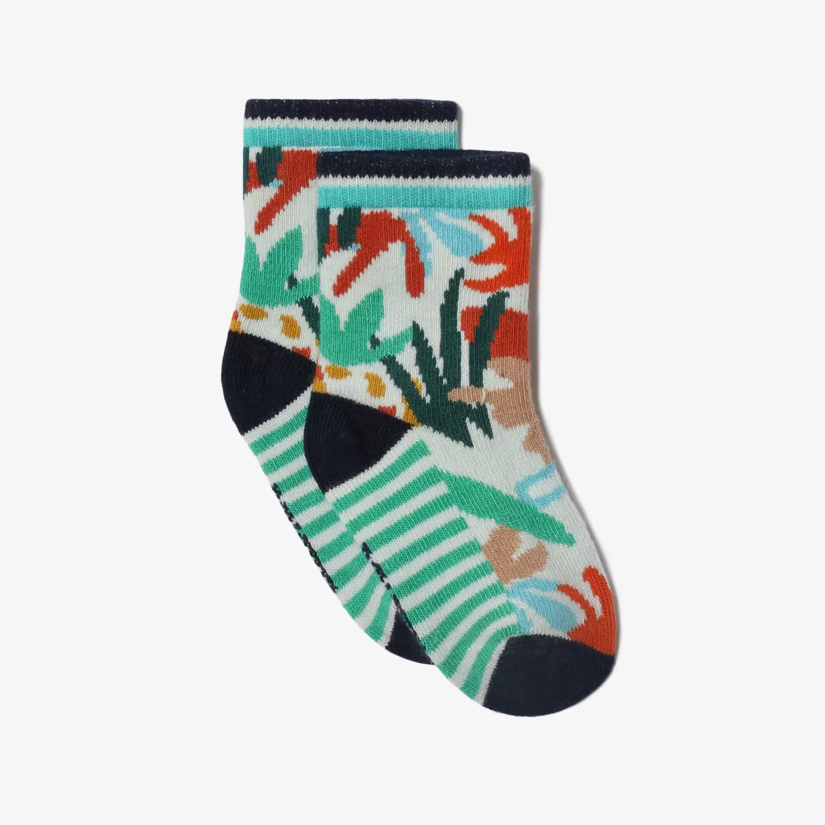 Baby Boy Green Jungle Socks*Catimini Store