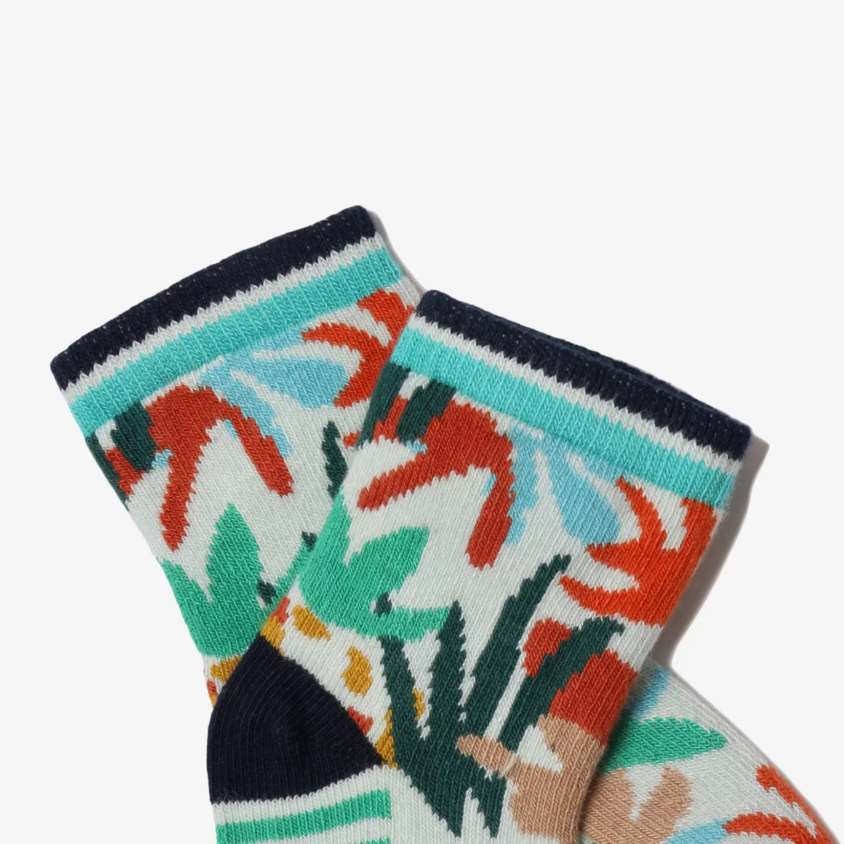 Baby Boy Green Jungle Socks*Catimini Store