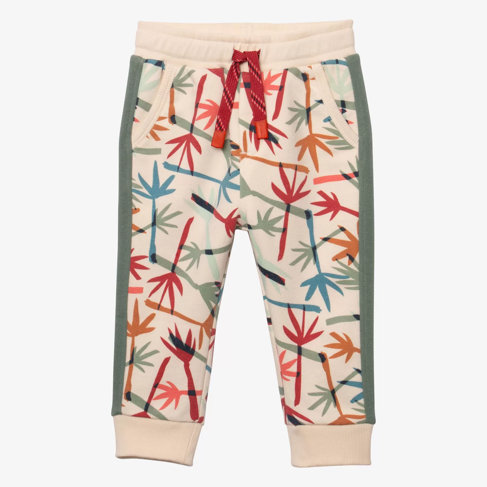 Baby Boy Joggers With Neo Camo Palms*Catimini Clearance