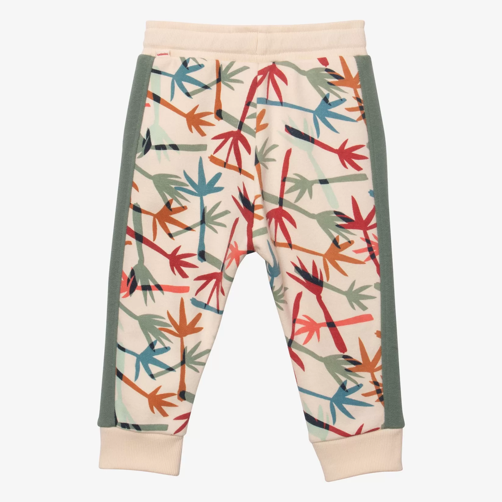 Baby Boy Joggers With Neo Camo Palms*Catimini Clearance