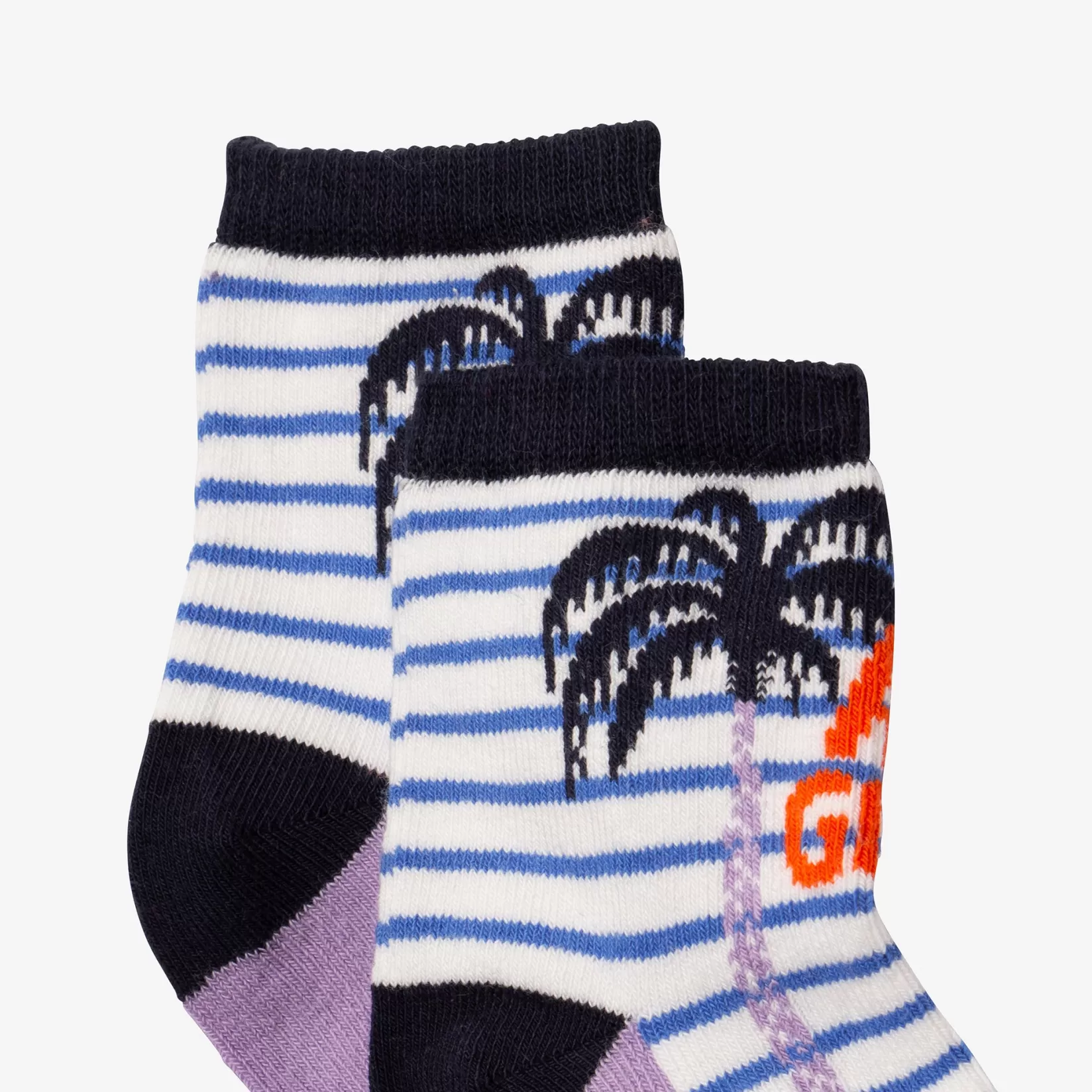 Baby Boy Palm Tree Print Socks*Catimini Cheap