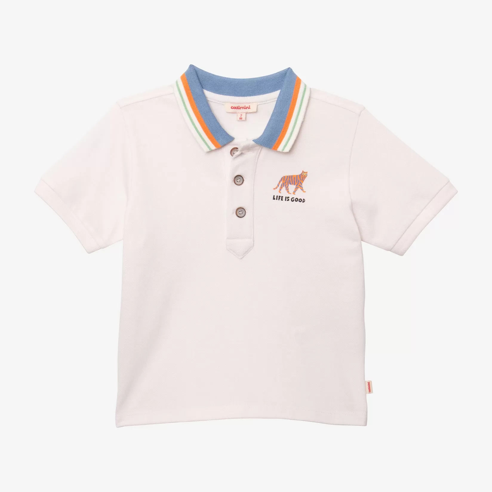 Baby Boys' Beige Polo Shirt*Catimini Clearance