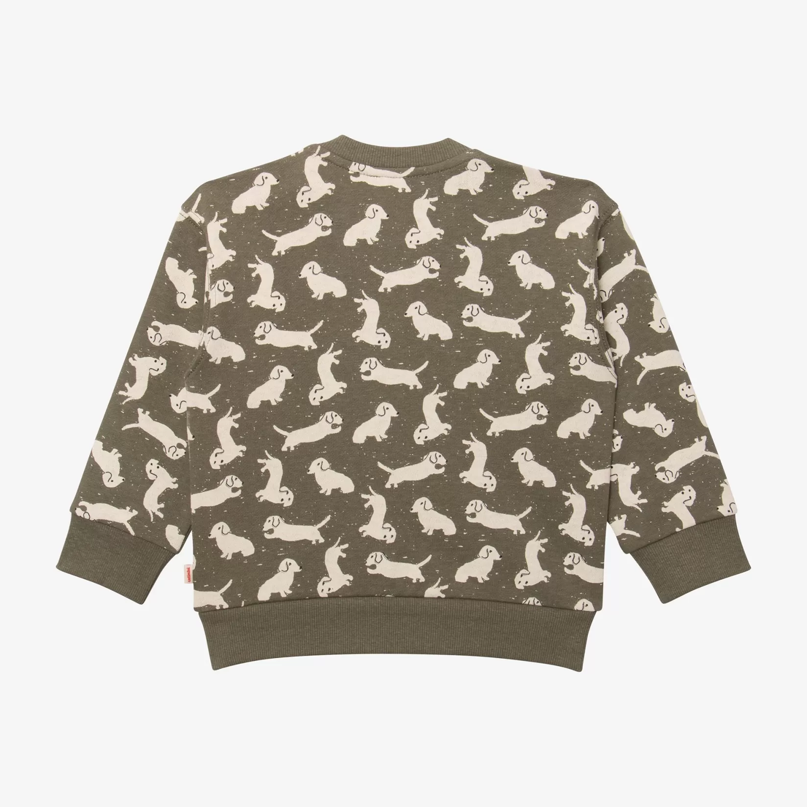 Baby Boys' Dog Green Sweatshirt*Catimini Outlet