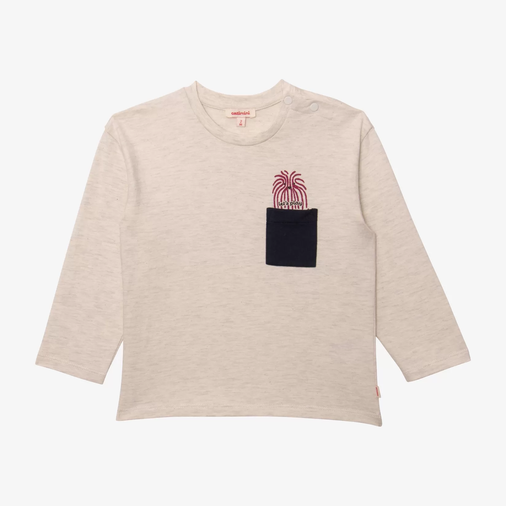 Baby Boys' Heather Grey T-Shirt*Catimini Shop