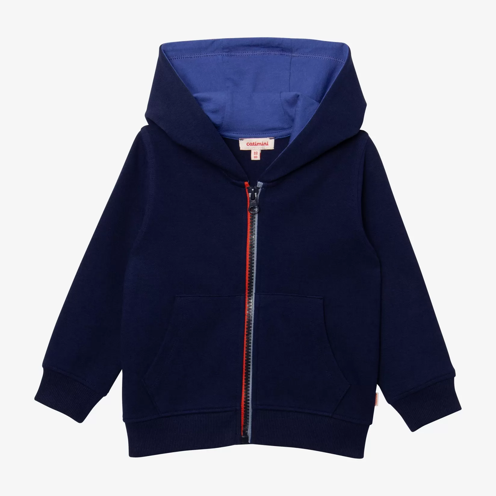 Baby Boys' Indigo Zip Hoodie*Catimini Discount