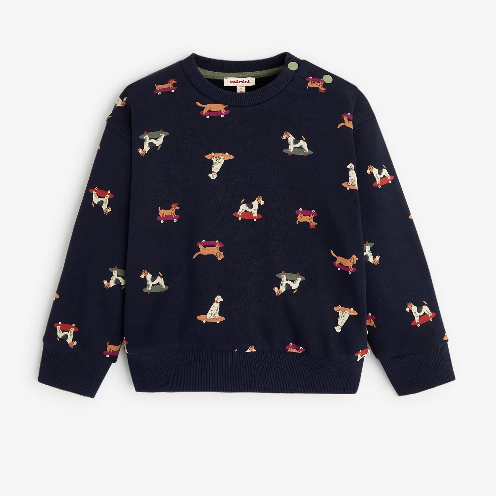 Baby Boys' Navy Blue Sweatshirt*Catimini Discount