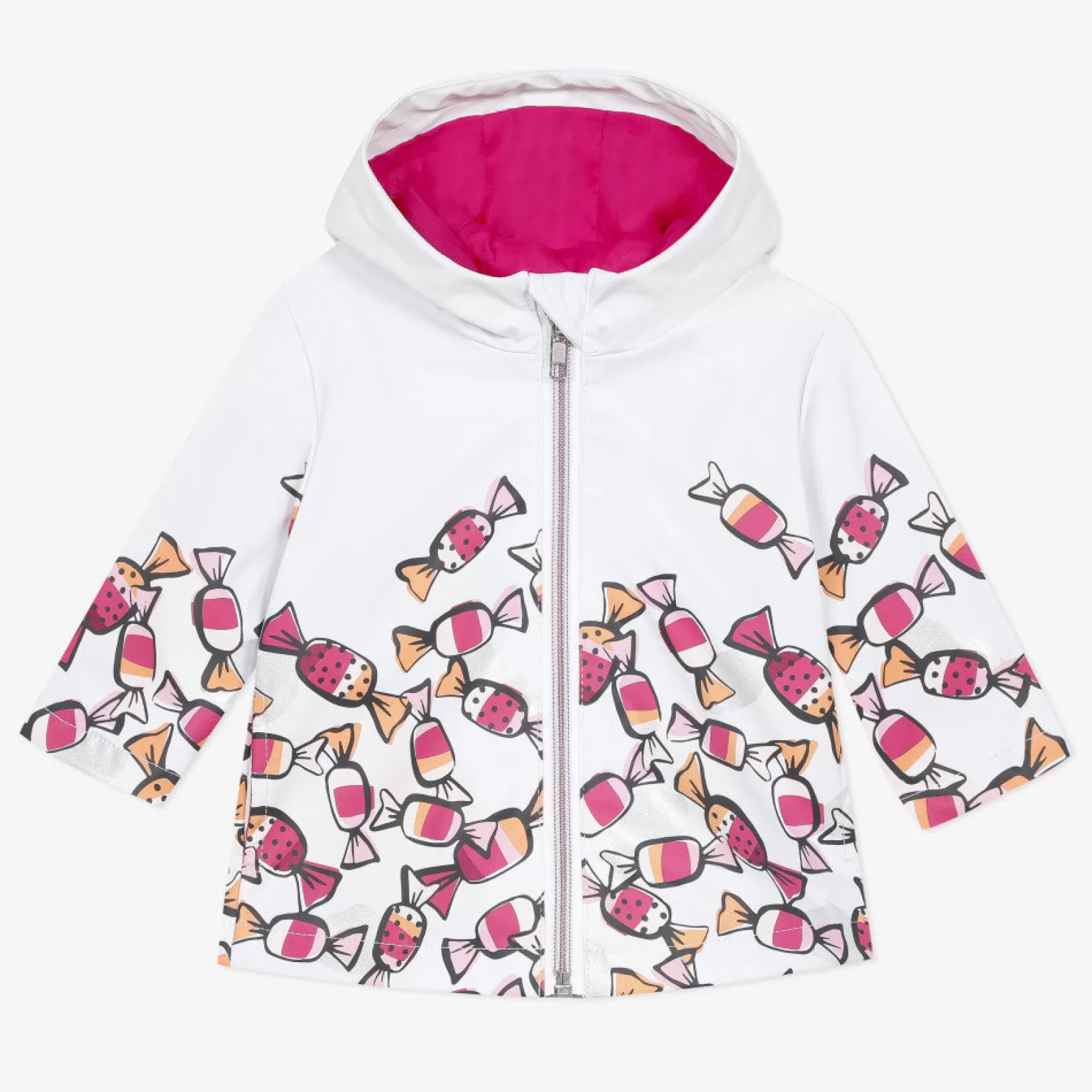 Baby Girl Candy Printed Raincoat*Catimini Hot