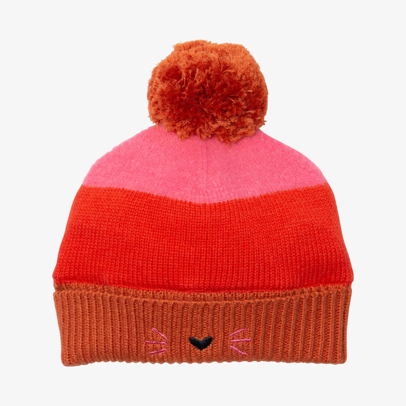 Baby Girl Color Block Pink Hat*Catimini Fashion