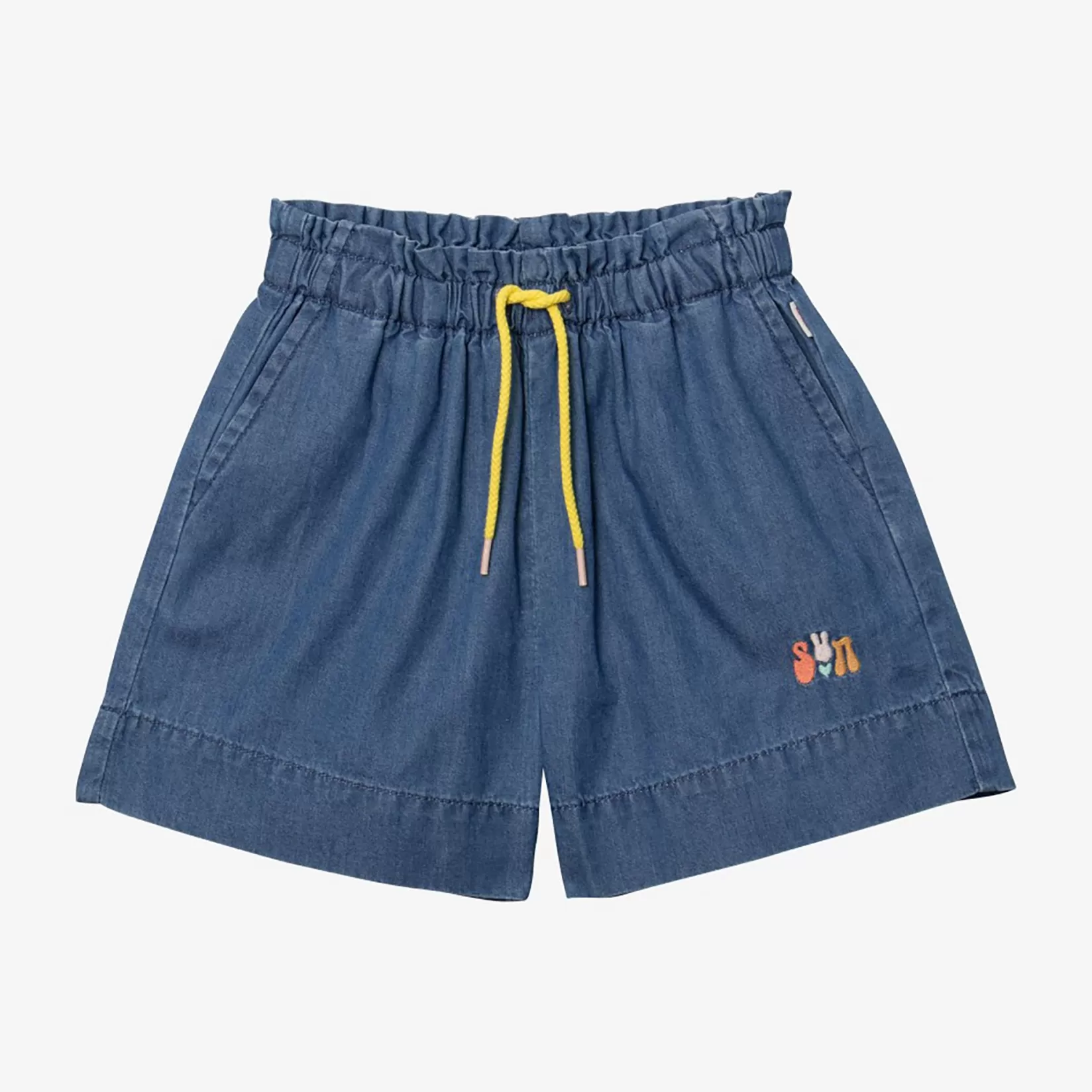 Baby Girl Elastic Denim Shorts*Catimini Shop