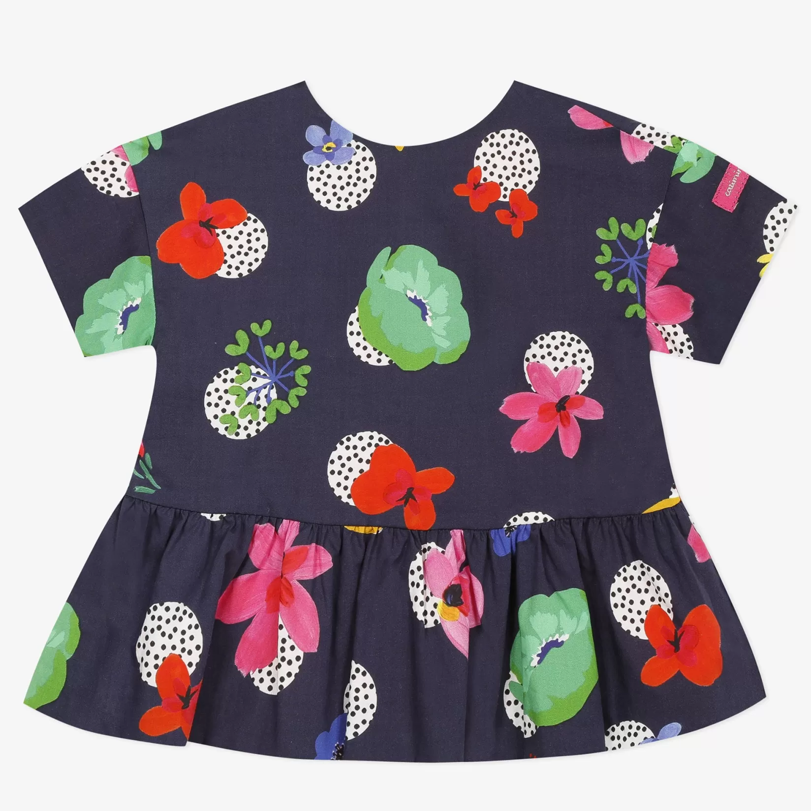 Baby Girl Floral Printed Peplum Blouse*Catimini Outlet