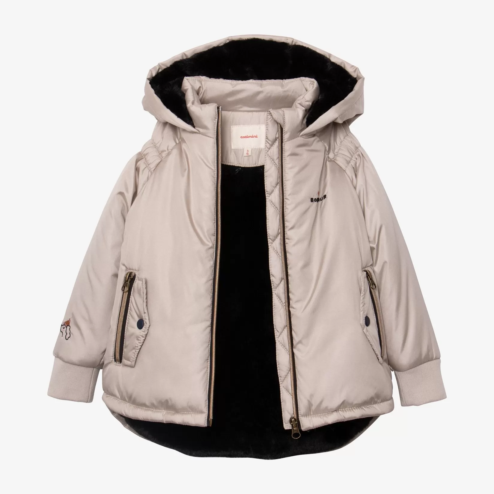 Baby Girl Grey Parka*Catimini Best Sale