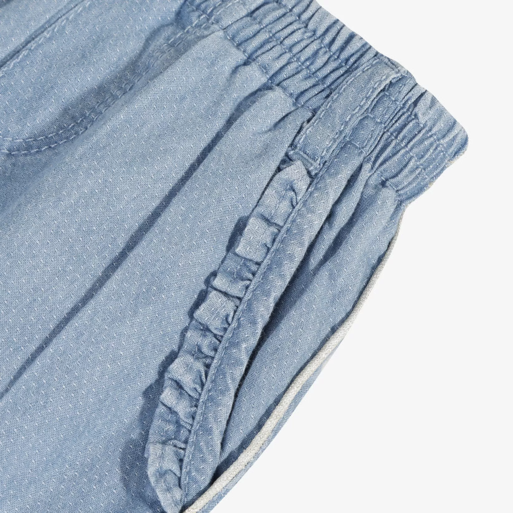 Baby Girl Light Blue Denim Joggers*Catimini Hot