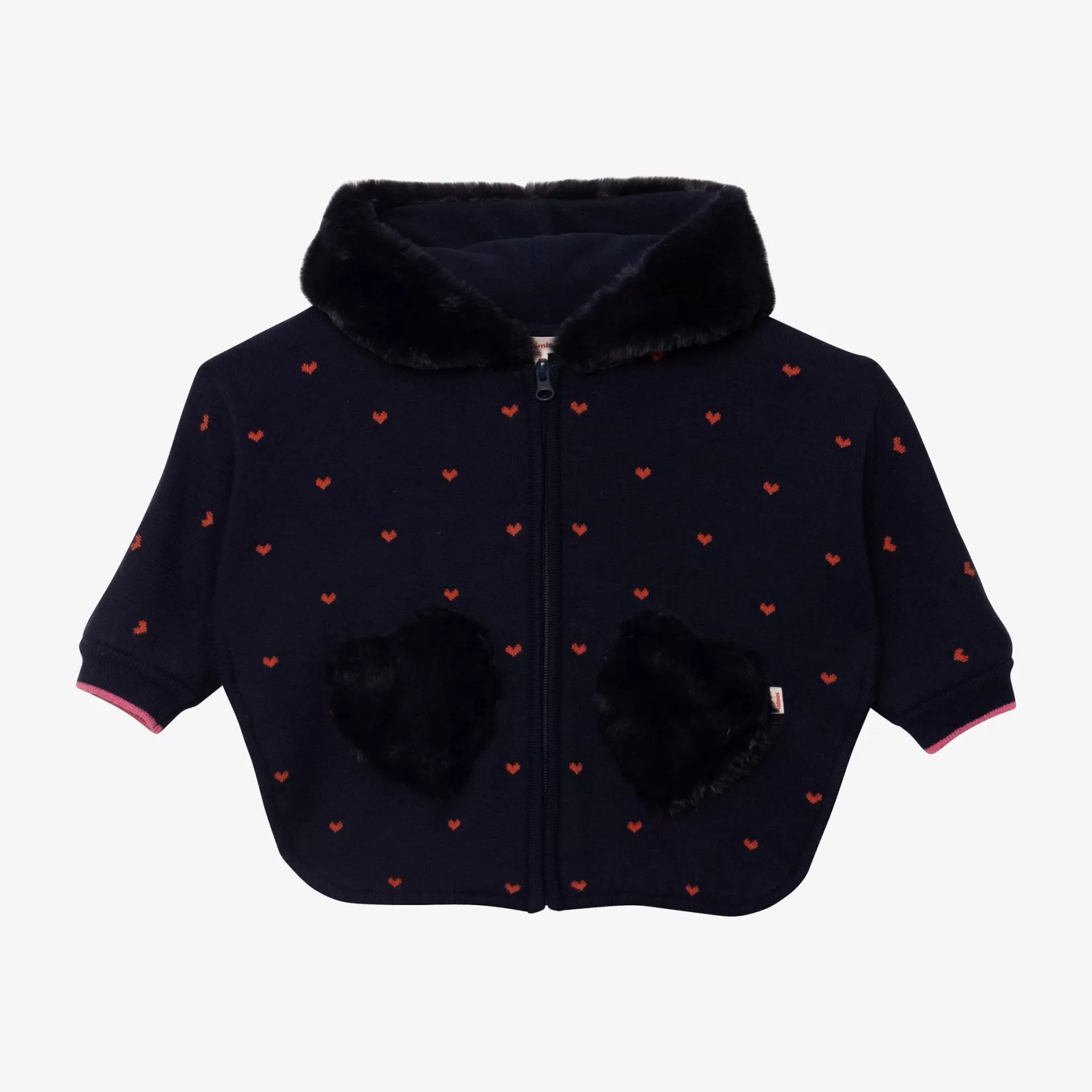 Baby Girl Navy Knt Coat*Catimini Discount