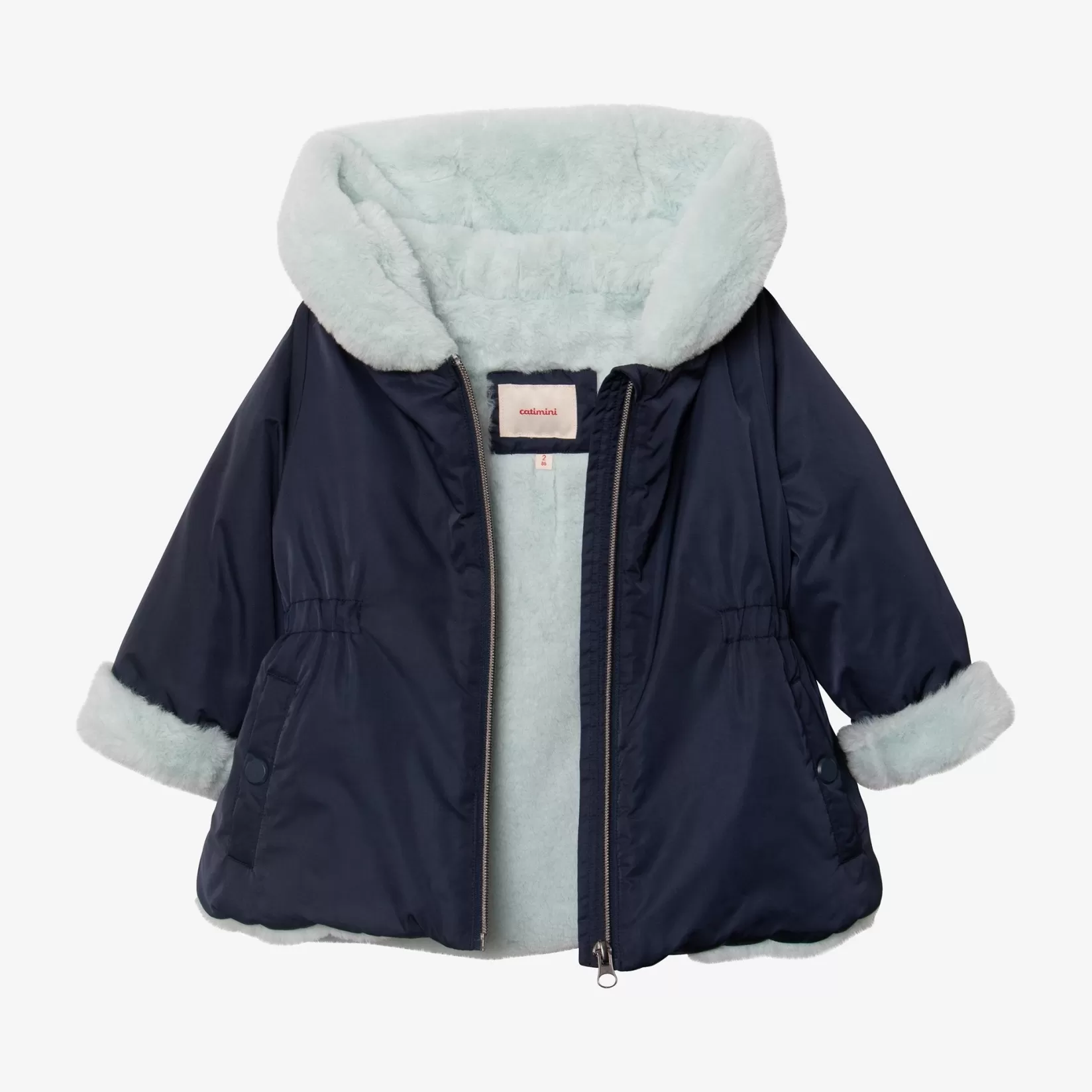 Baby Girl Navy Parka*Catimini Cheap