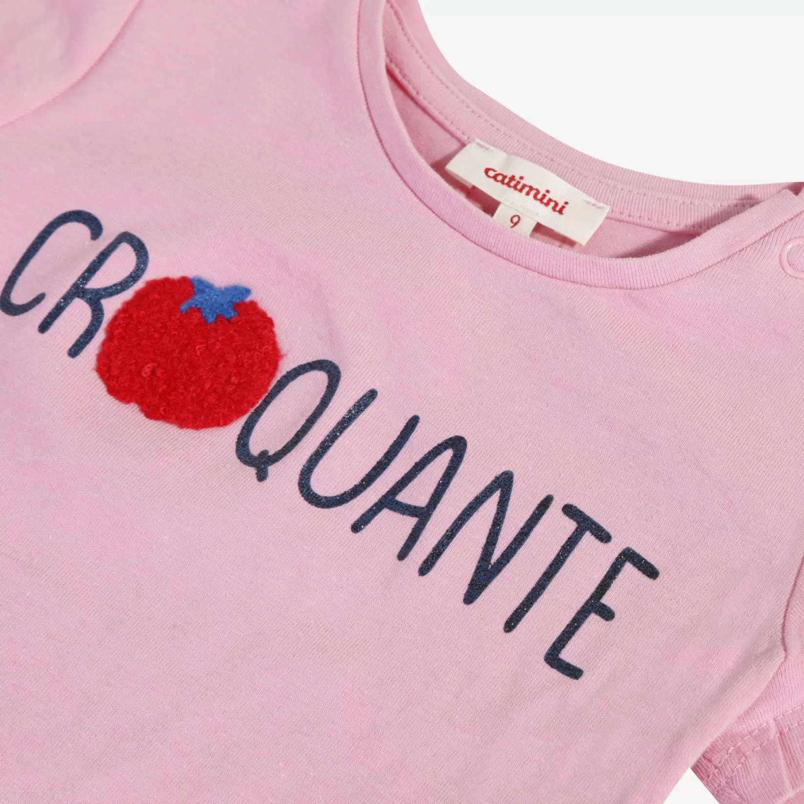 Baby Girl Pink Short Sleeve T-Shirt*Catimini Online