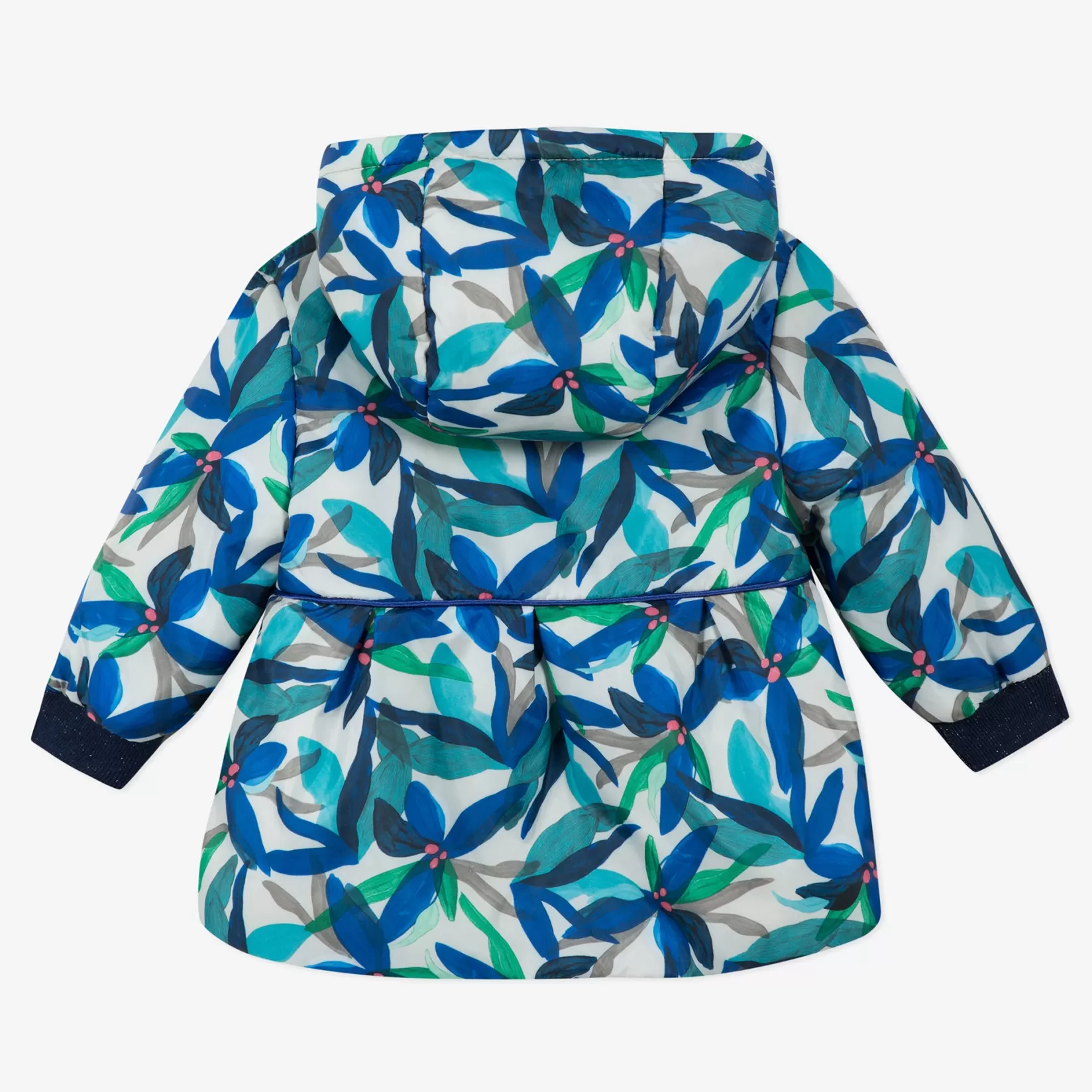 Baby Girl Printed Jacket With Faux Fur Lining*Catimini Store