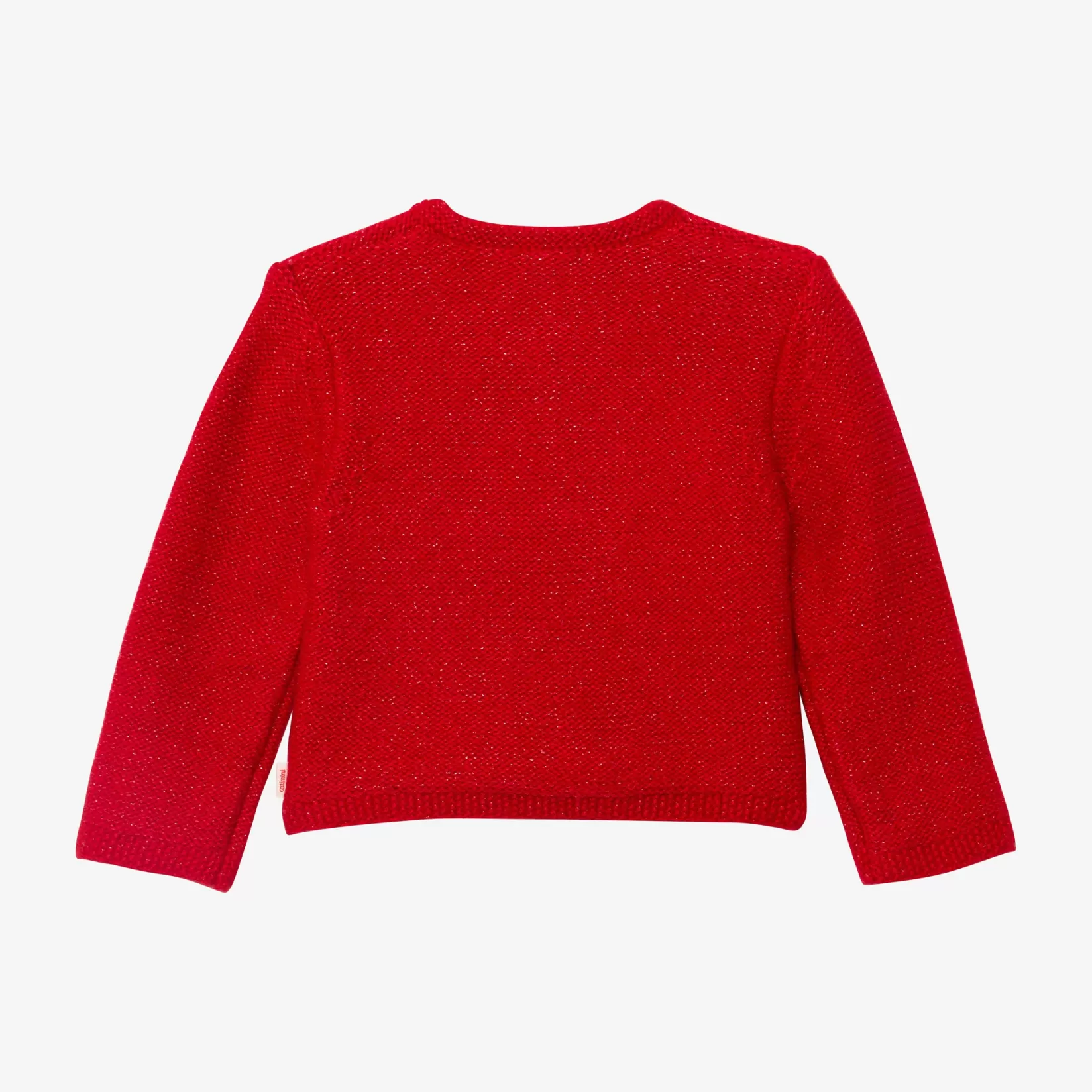 Baby Girl Red Lurex Cardigan*Catimini Shop