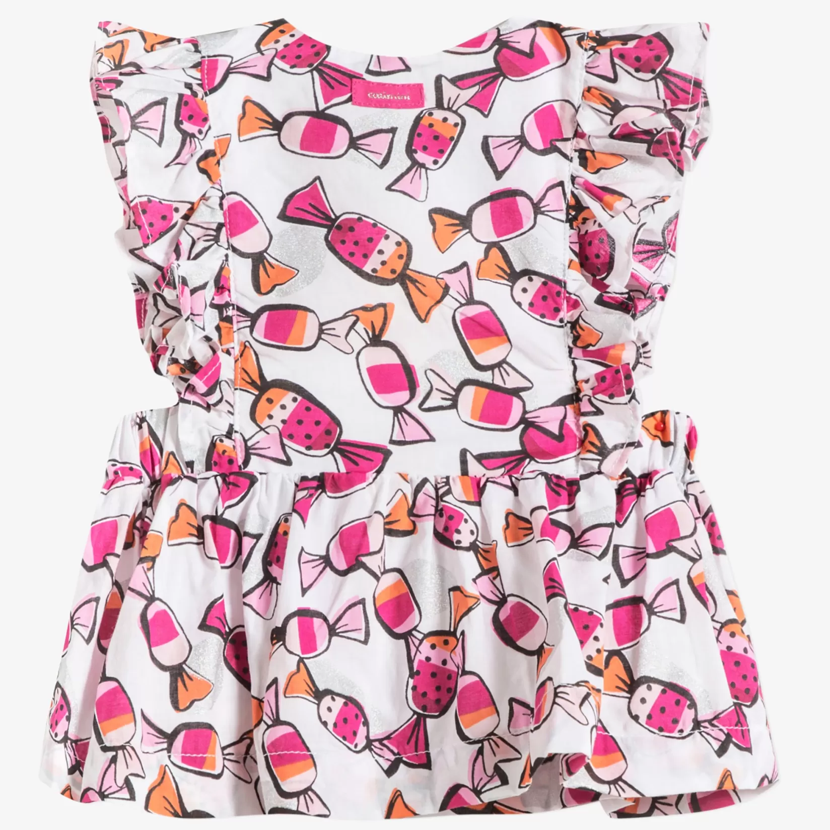 Baby Girl Sleeveless Blouse With Ruffles*Catimini Cheap
