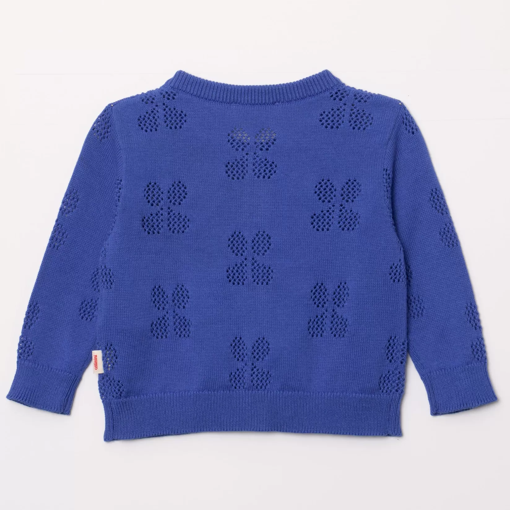 Baby Girl's Blue Openwork Cardigan*Catimini Cheap