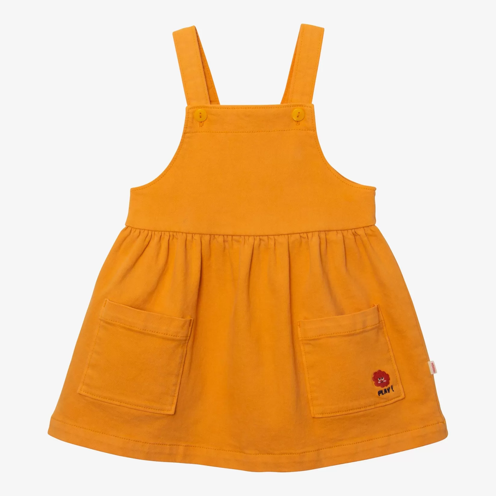 Baby Girls' Deep Yellow Apron Dress*Catimini Best Sale