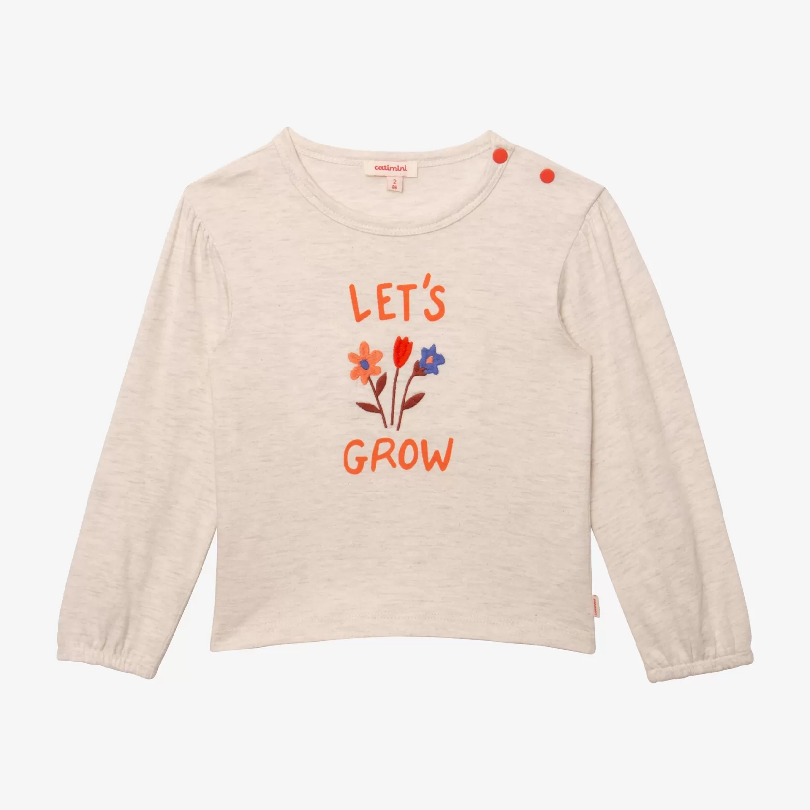 Baby Girls' Heather Grey T-Shirt*Catimini Hot