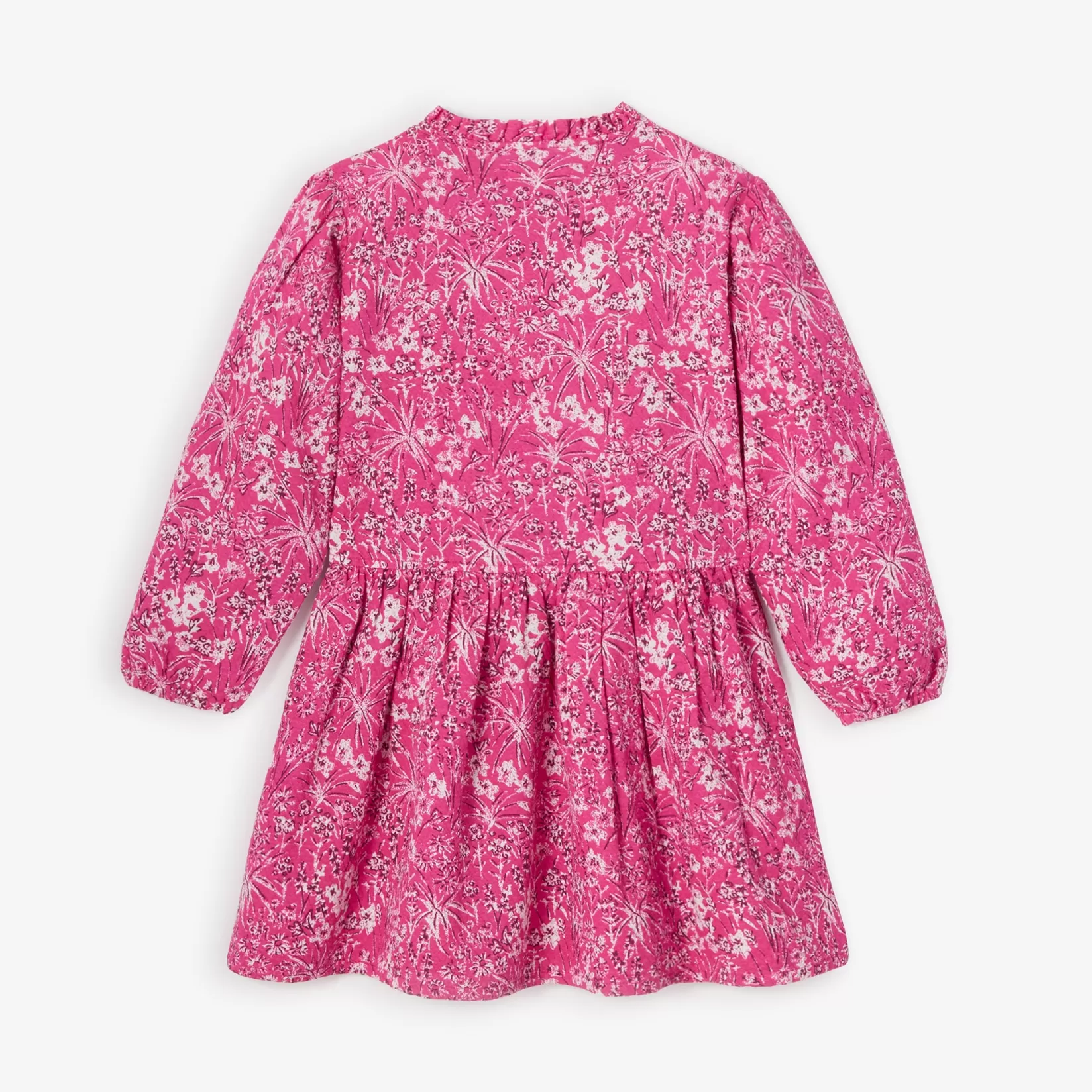 Baby Girls' Hot Pink Long Sleeve Dress*Catimini Clearance