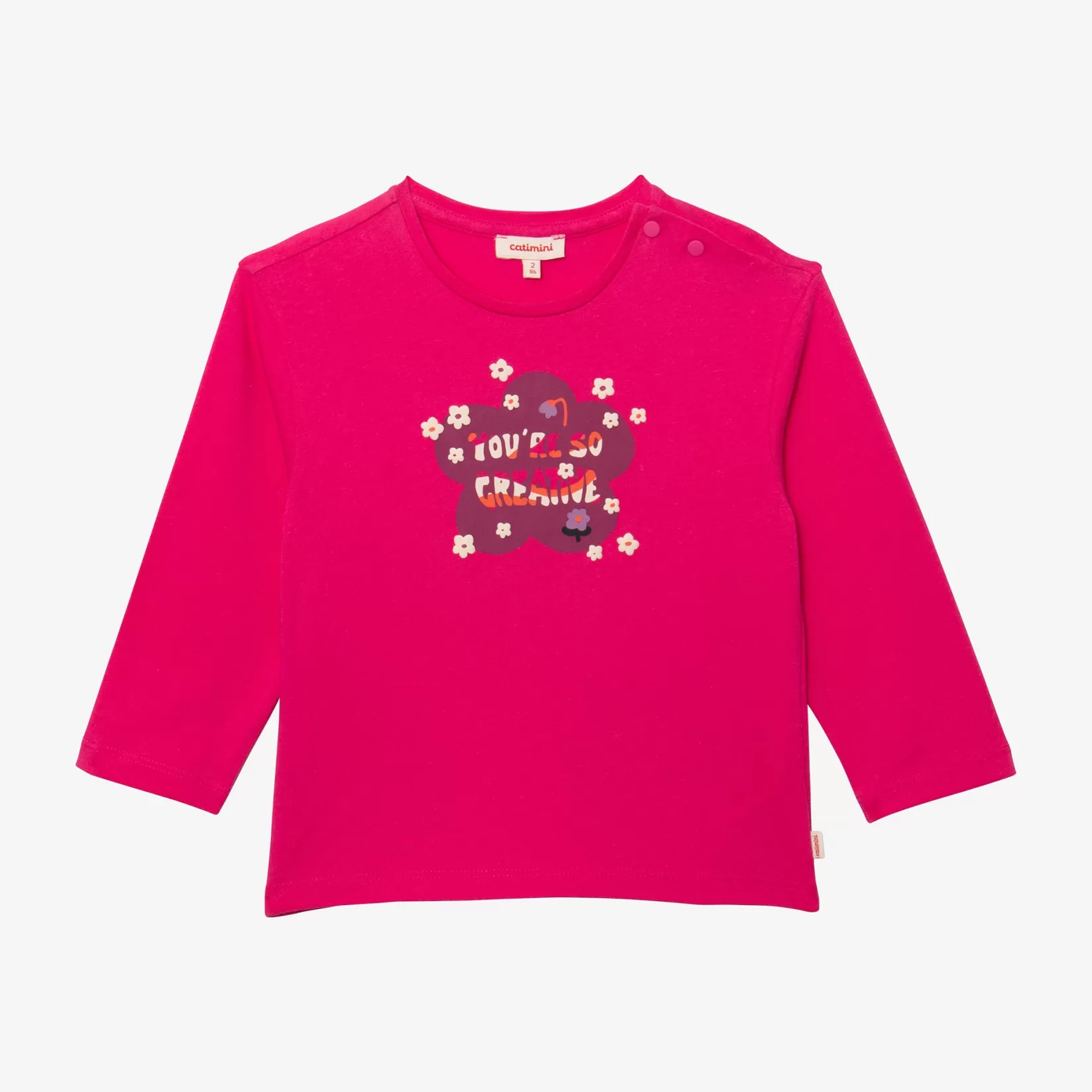 Baby Girls' Hot Pink T-Shirt*Catimini Outlet