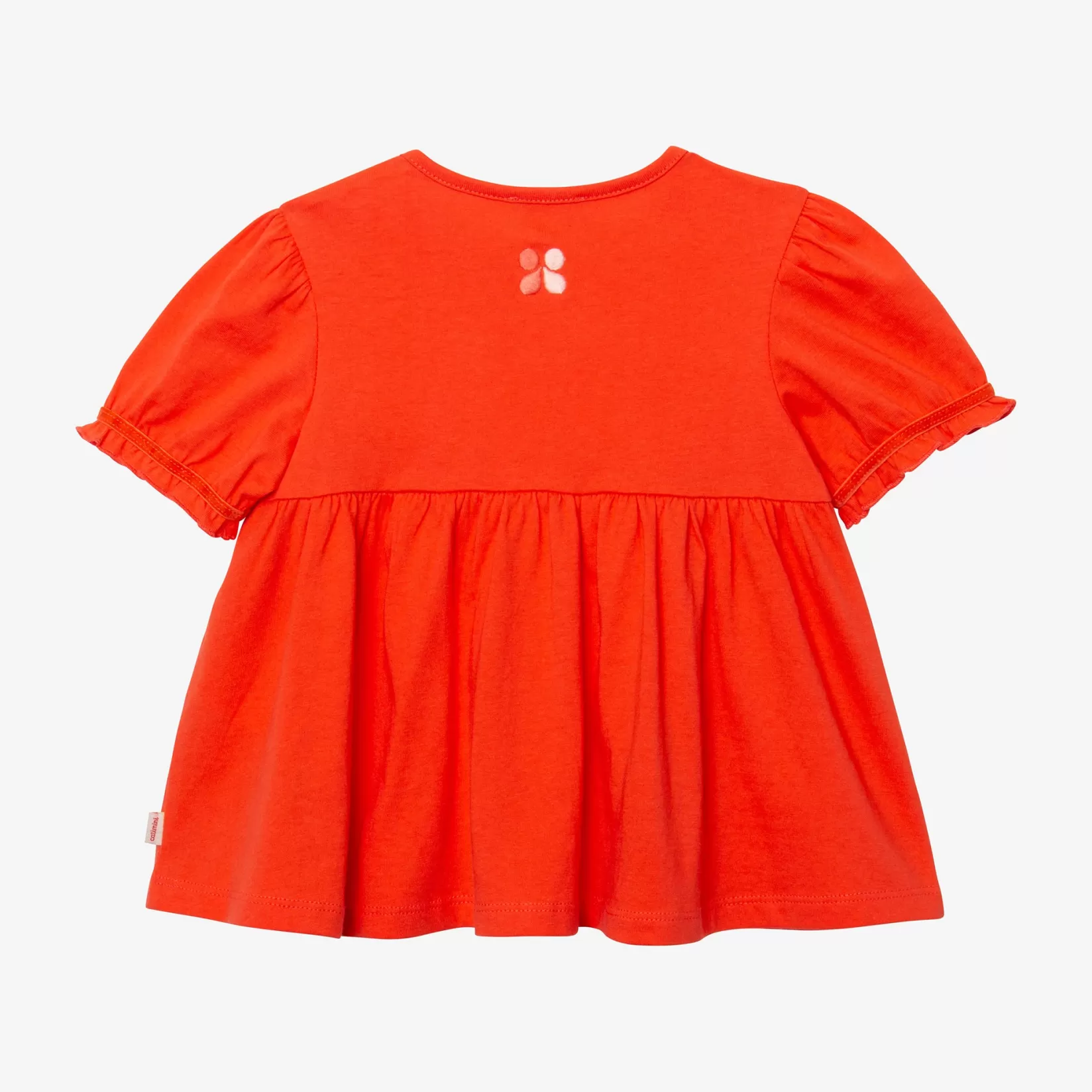 Baby Girl's Orange Puff-Sleeve T-Shirt*Catimini Clearance