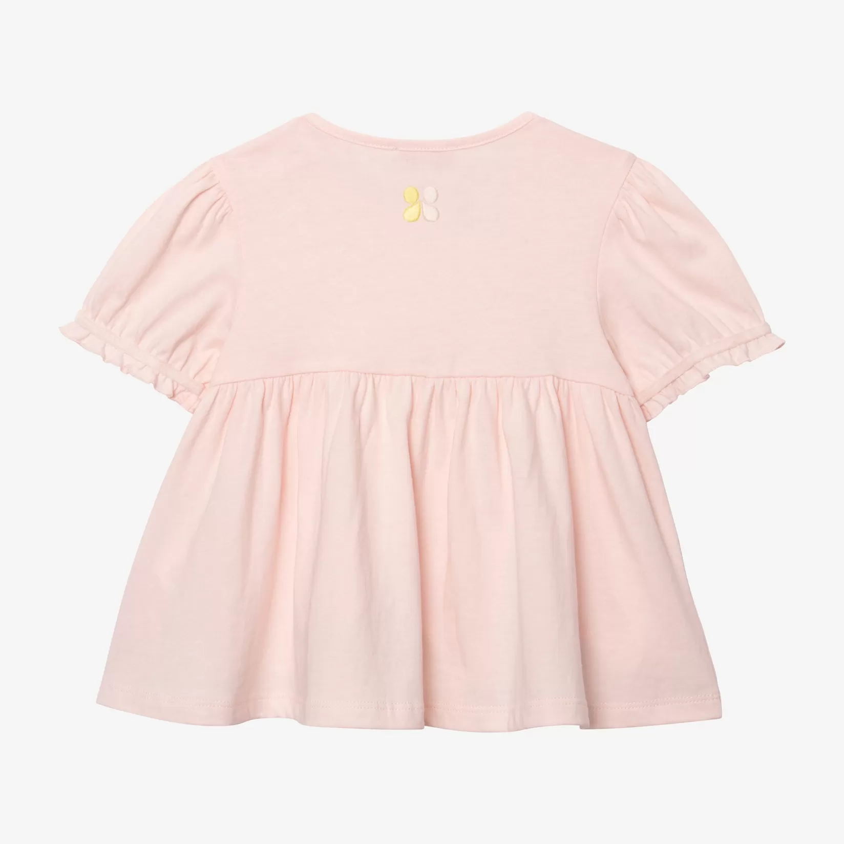 Baby Girl's Pink Puff-Sleeve T-Shirt*Catimini Fashion