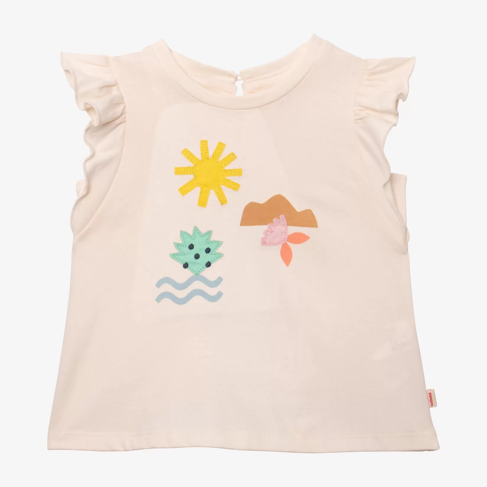 Baby Girls' White Tank Top*Catimini Online