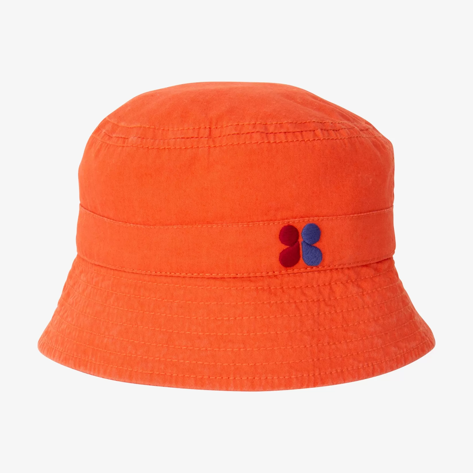 Baby Orange Embroidered Bucket Hat*Catimini Best Sale