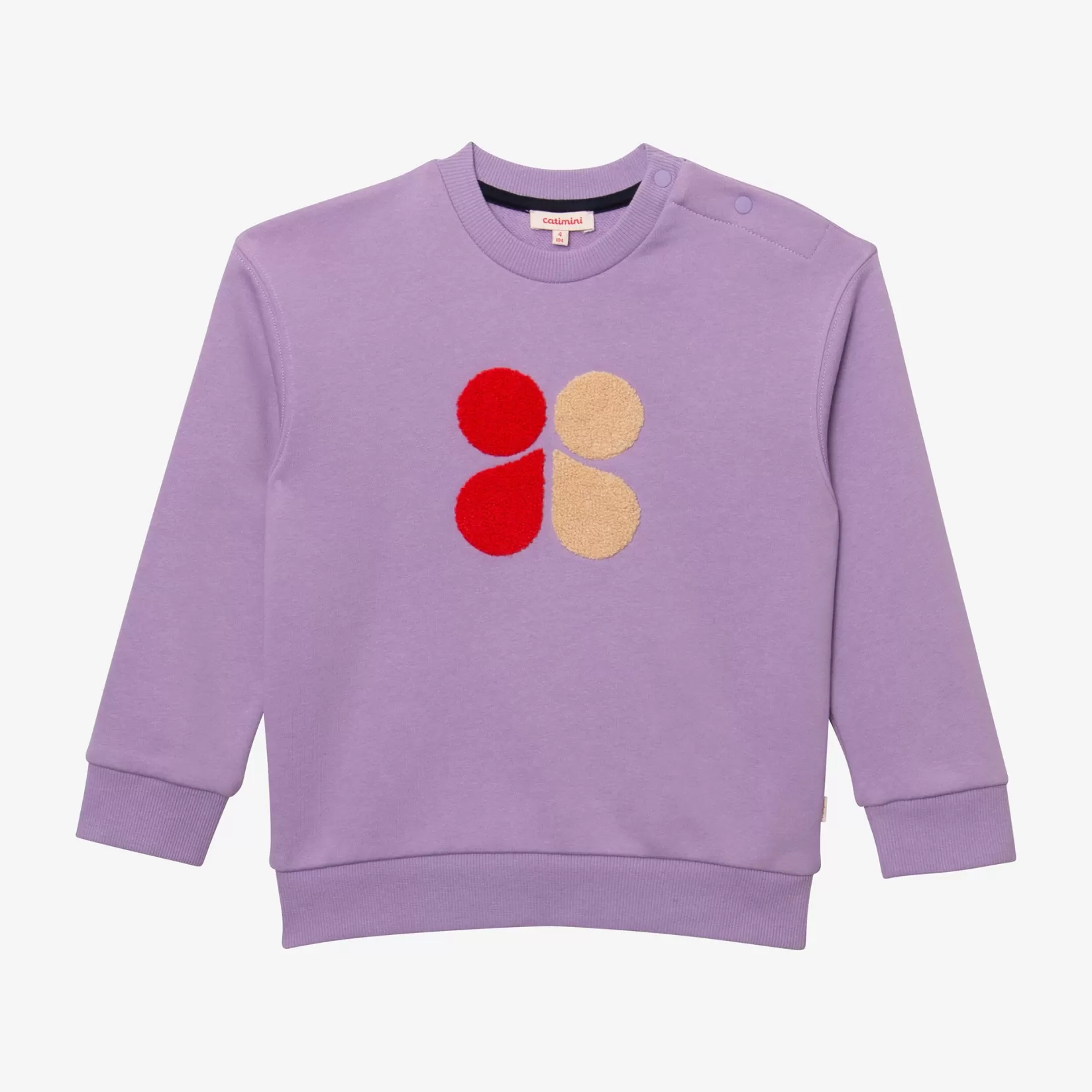 Baby's Purple Butterfly Sweatshirt*Catimini Outlet