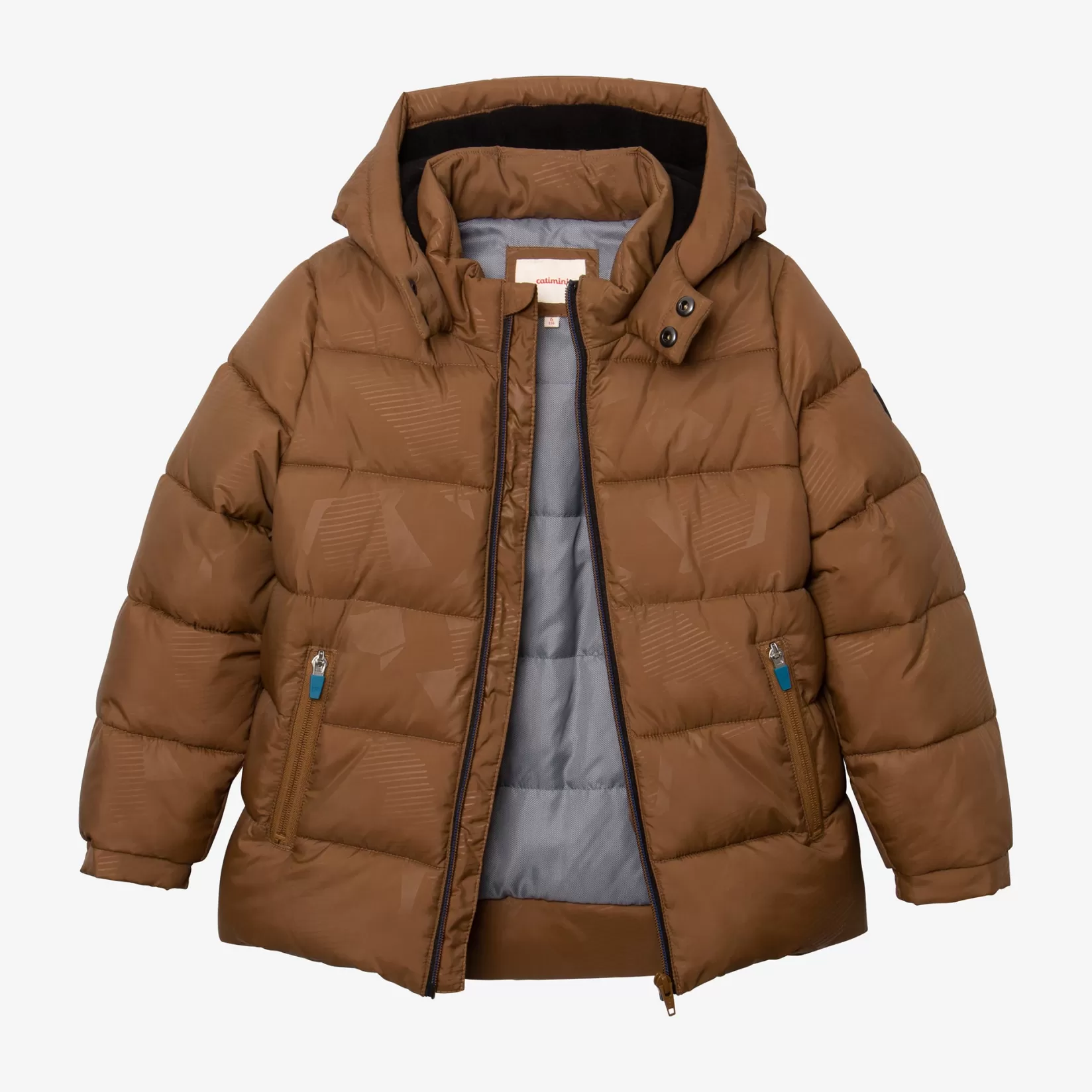 Boy Brown Puffer Coat*Catimini Fashion