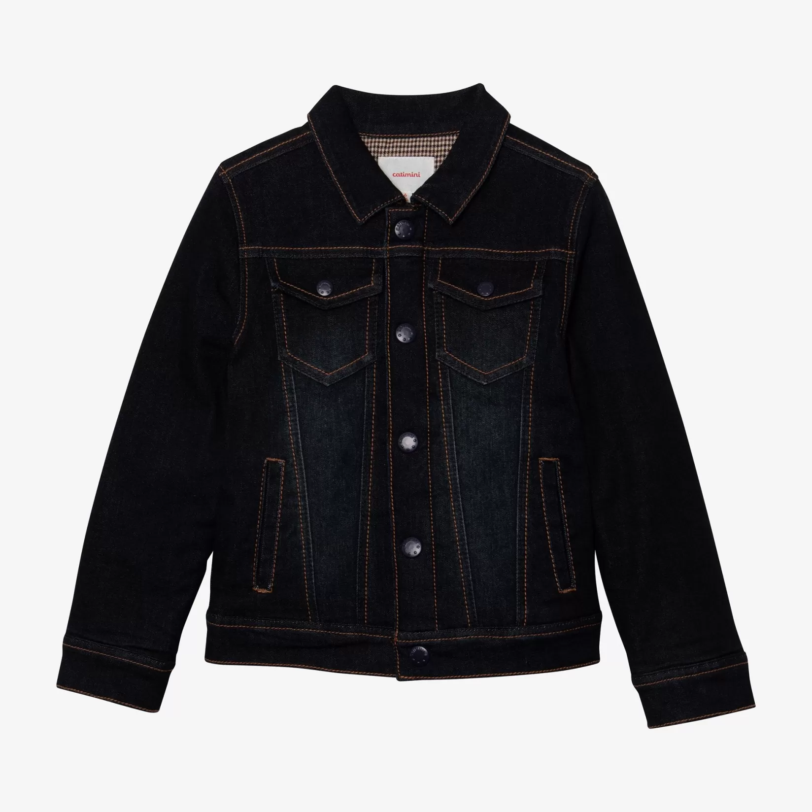 Boy Dark Navy Denim Jacket*Catimini Cheap