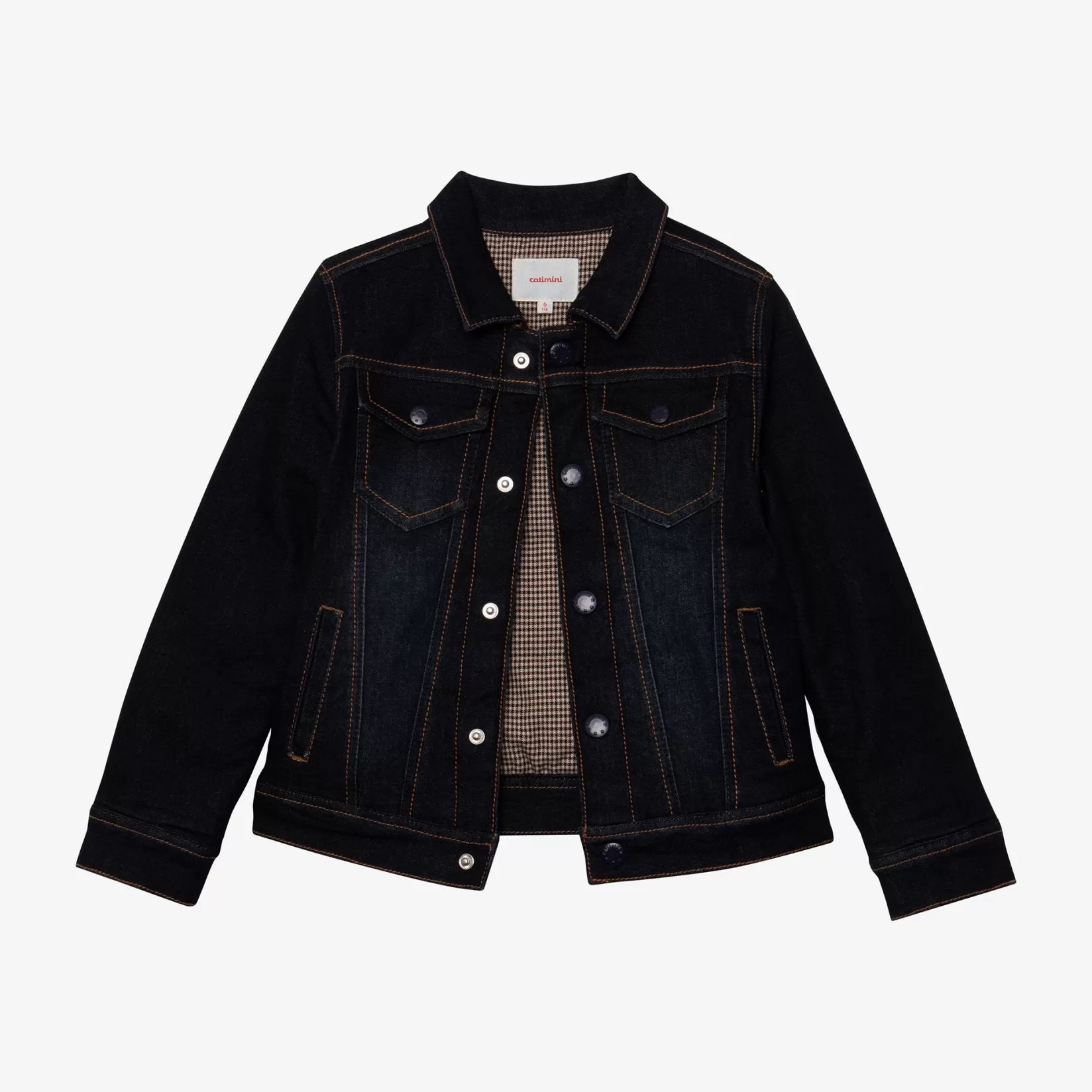 Boy Dark Navy Denim Jacket*Catimini Cheap