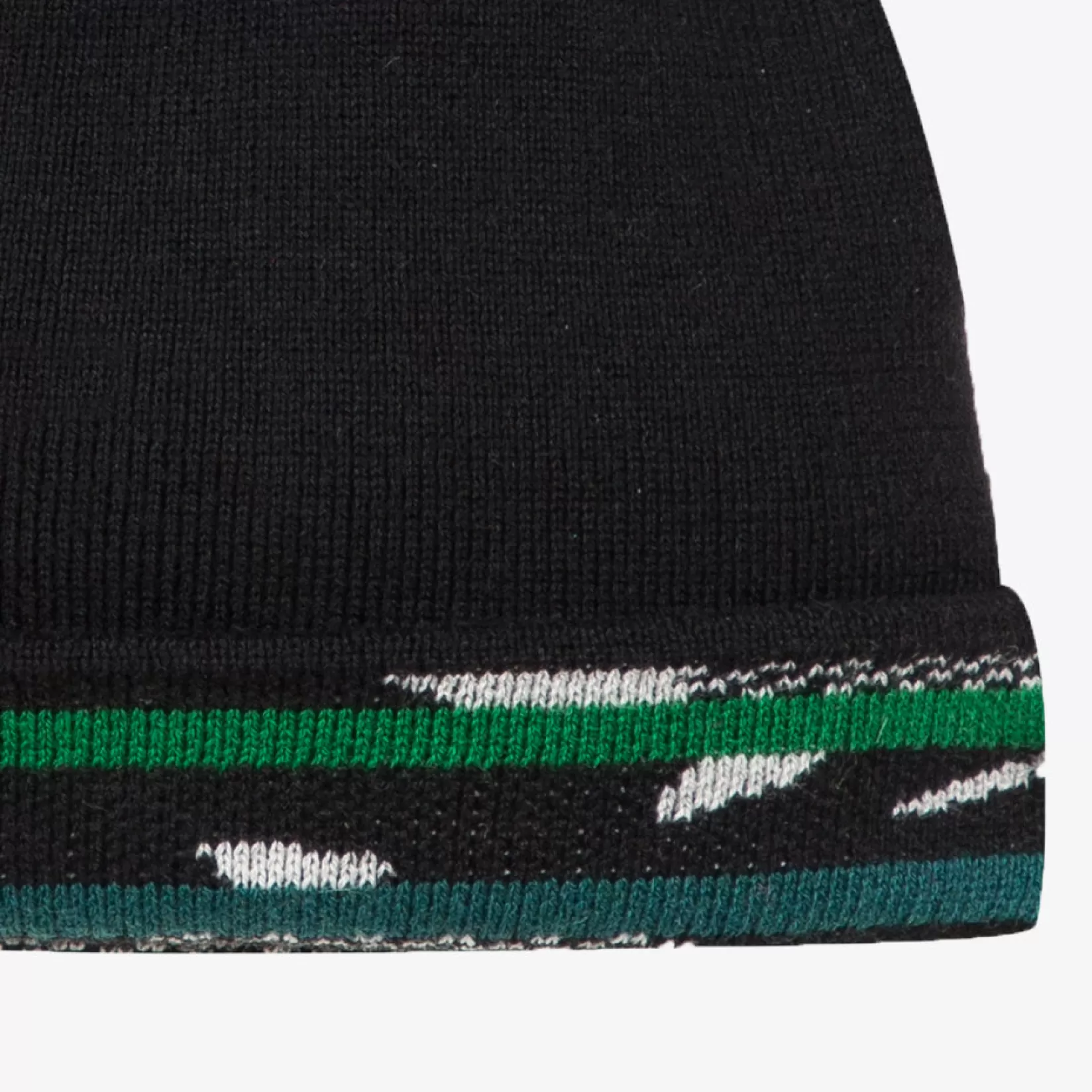 Boys' Black Graphic Reversible Knit Beanie*Catimini Store