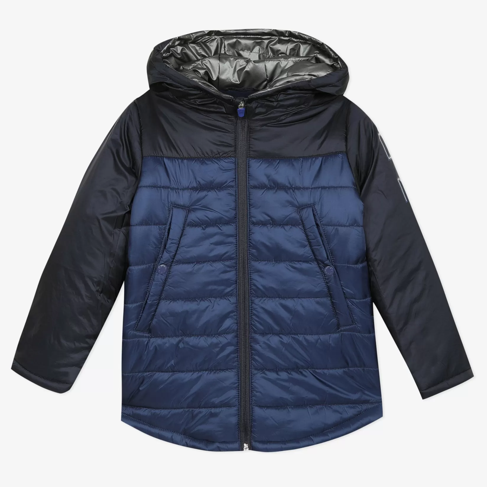 Boys' Blue Coated Puffer Jacket*Catimini Cheap