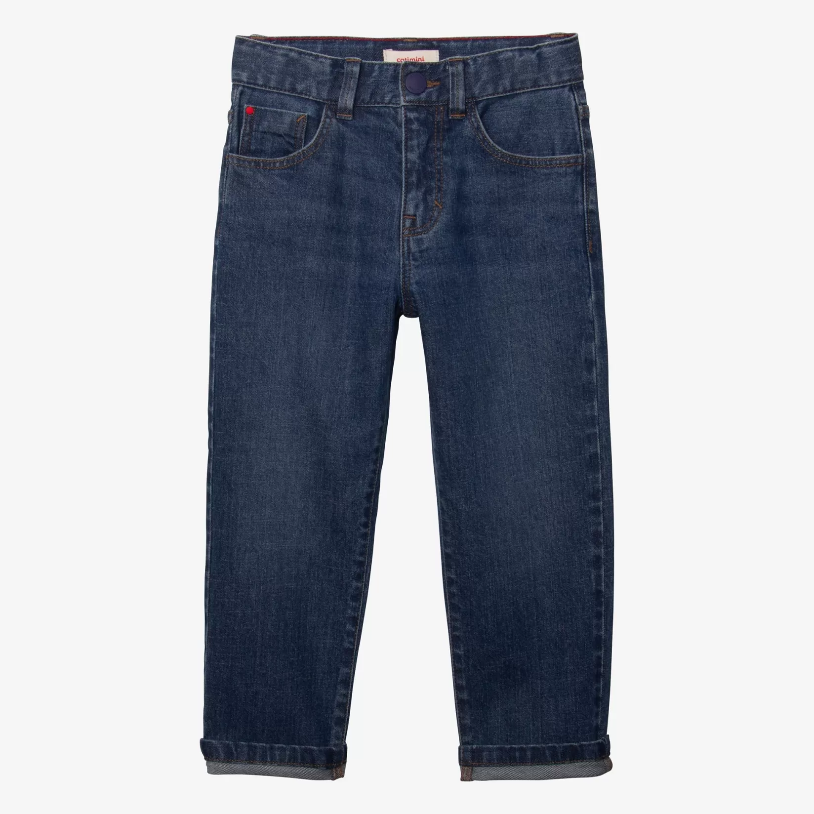 Boys' Blue Stone Relaxed Denim Pants*Catimini New