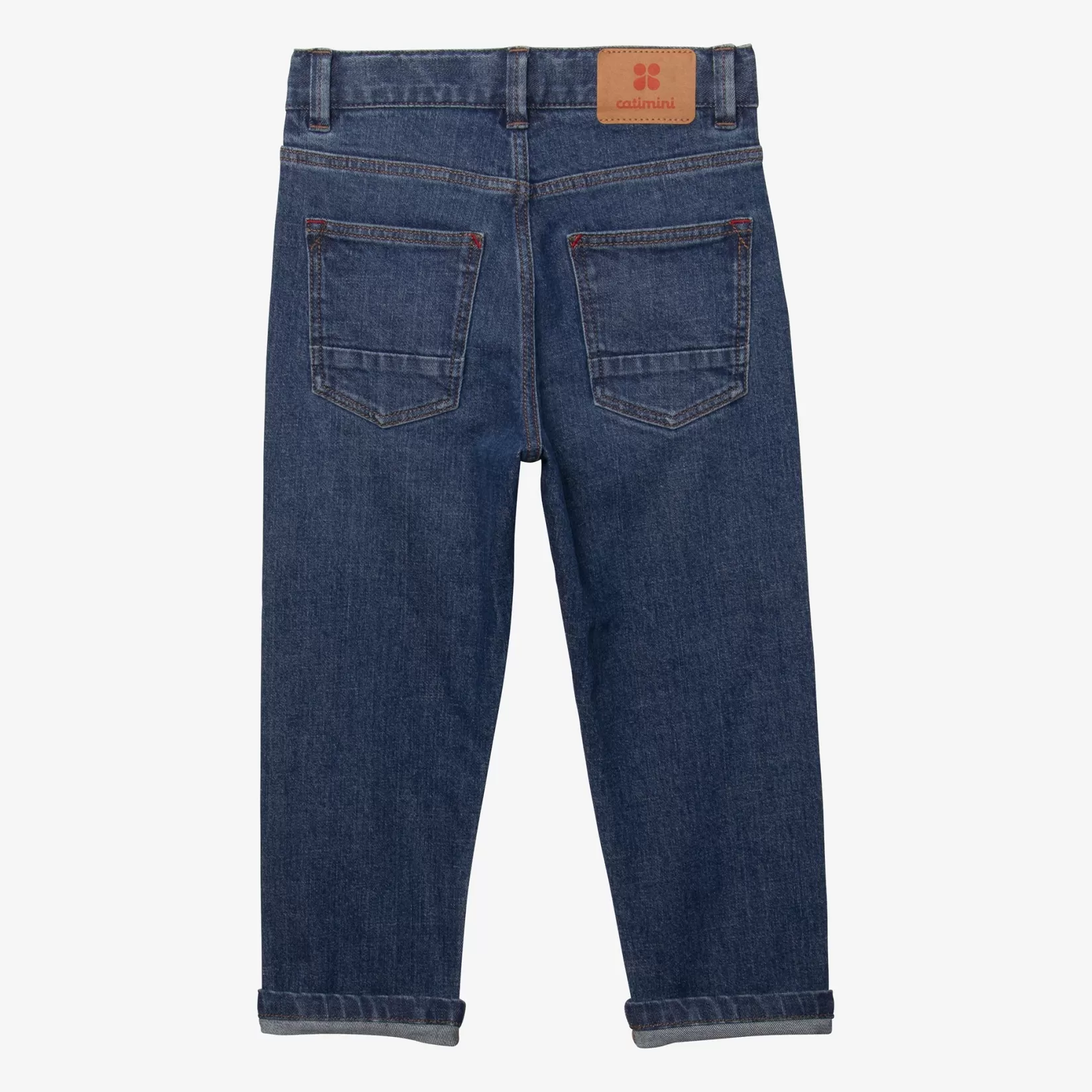 Boys' Blue Stone Relaxed Denim Pants*Catimini New