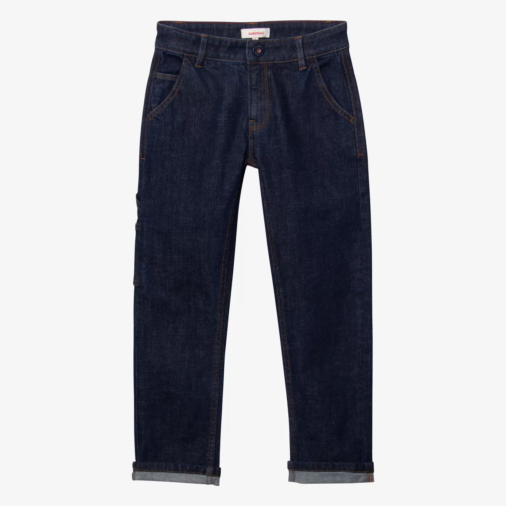 Boys' Dark Blue Denim Pants*Catimini Cheap