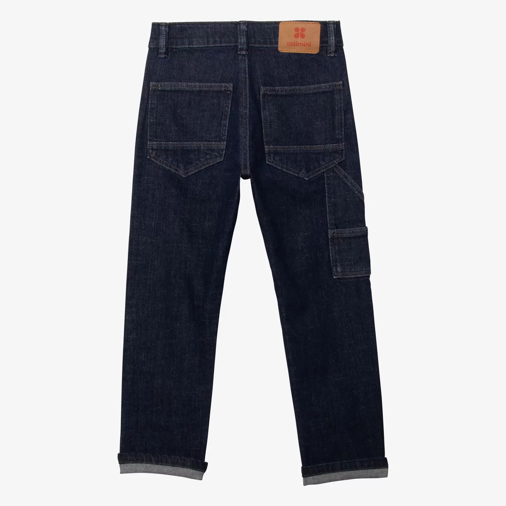 Boys' Dark Blue Denim Pants*Catimini Cheap