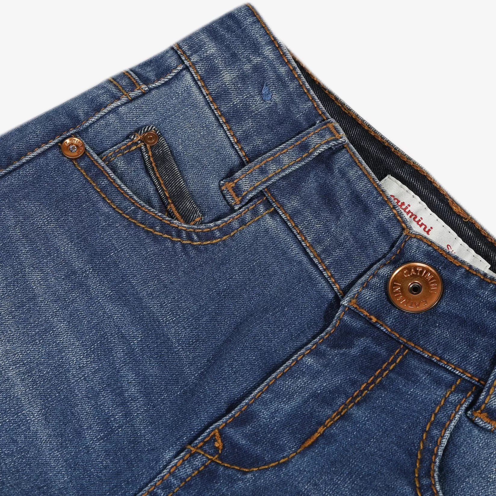 Boys' Denim Fitted Jeans*Catimini Online