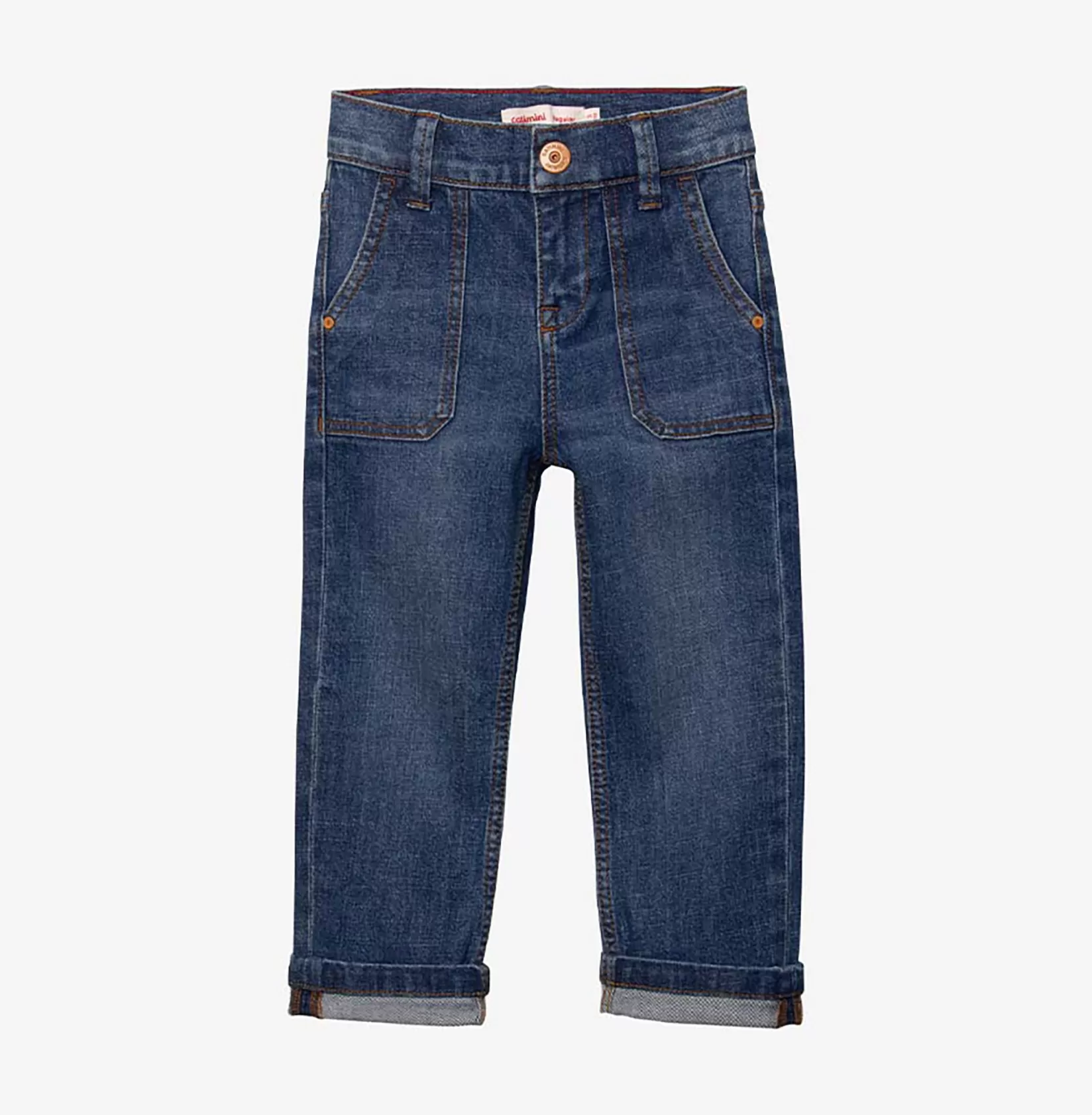 Boys' Regular Fit Blue Jeans*Catimini New