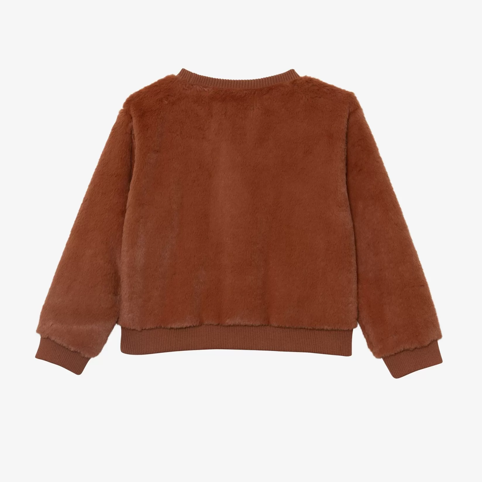 Girl Caramel Faux Fur Sweatshirt*Catimini Hot