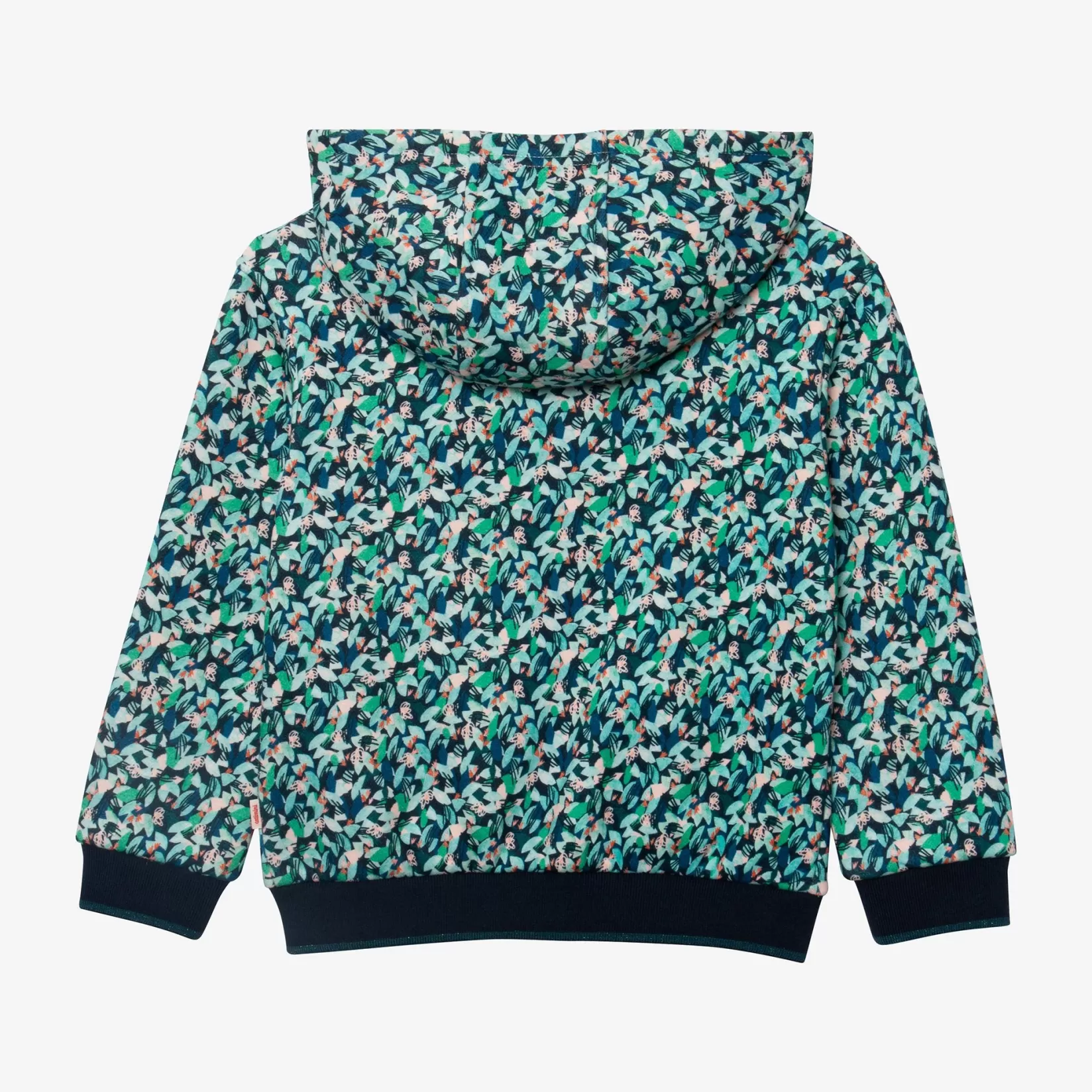 Girl Floral Green Zip Hoodie*Catimini Hot